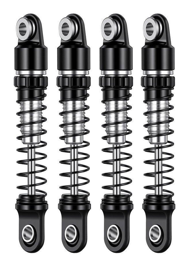 RCLIONS ممتص صدمات من الألومنيوم من RCLIONS بمقياس 1/30 وقطر 22 مم لسيارة AXIAL SCX30 K10 JLU RC Crawler، قطع غيار للترقية (أسود) - Image 1