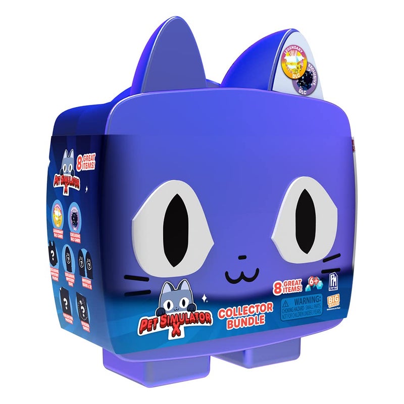 Pet Simulator X  Blue Iridescence Cat Collector Bundle Mystery Case w 8 Items Series 1 Online Exclusive Includes DLC - Image 3