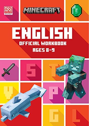 Minecraft English Ages 89 Official Workbook