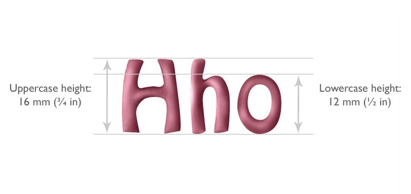 PME مجموعة قواطع بلاستيكية للأبجدية من جيم 64 قطعة - Image 2