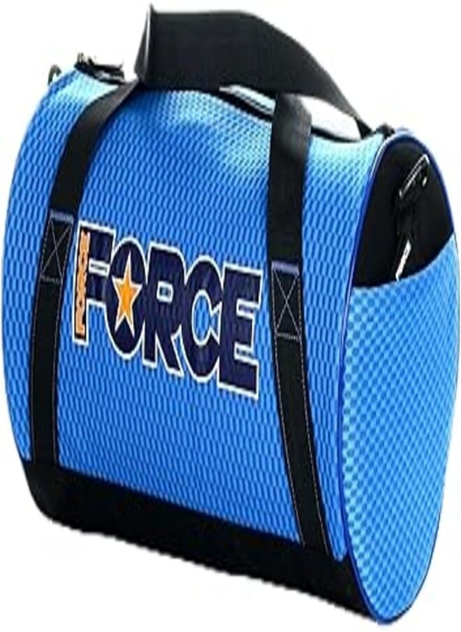 FORCE - Force Sports Bag Mesh | Durable & Stylish | Gym Workout Travel Beach | 45x25x25 cm | Blue & Black - Image 1