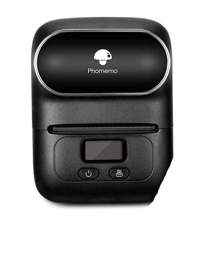 phomemo M110 Portable Thermal Label Printer Bluetooth Connection Apply For Labeling Shipping Office Cable Retail Barcode And More White - Image 1
