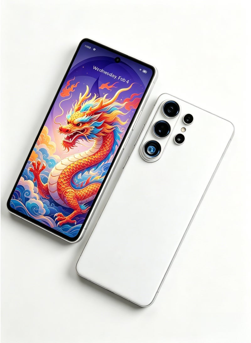 CCIT S26 Ultra+ Smartphone, 16GB RAM, 1TB Storage, 6.8-inch Incell LCD, 6000mAh Battery - Silver White - Image 3