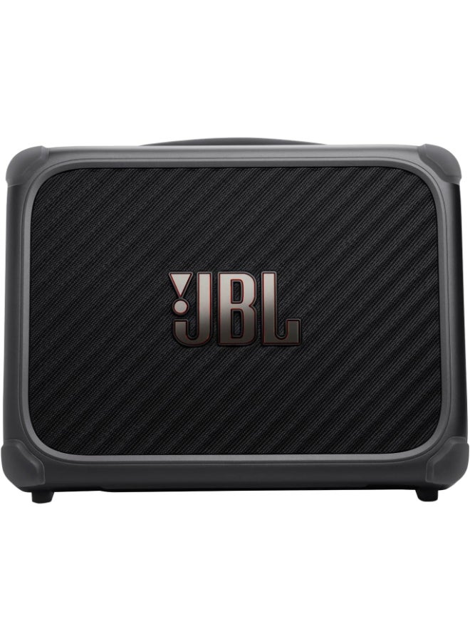 جي بي إل مضخم صوت محمول مدعوم بالذكاء الاصطناعي BandBox Trio ومكبر صوت بلوتوث، 135 واط RMS، مع خلاط 4 قنوات مدمج، شاشة LCD، تأثيرات جيتار وواجهة صوت USB-C، حتى 10 ساعات من وقت التشغيل - Image 1