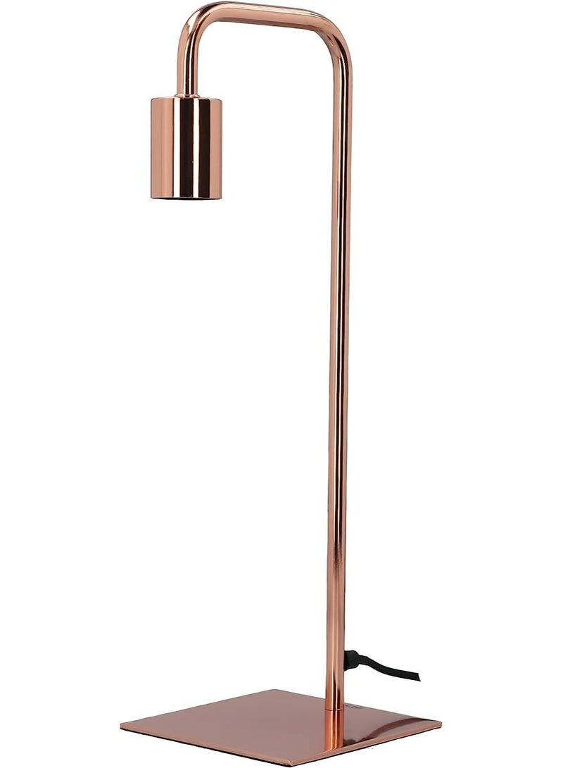 Metal Lamp Slim and Subtle with an Elongated Head  Made from a Beautiful Antique Brass 50 Watts DHF-13 - Image 1