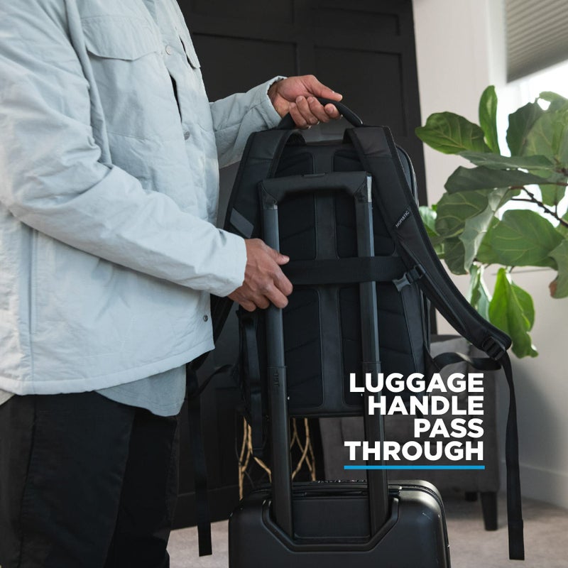 NOMATIC Backpack - 14L Water Resistant Anti Theft Backpack - Laptop Bag - Computer Backpack - Expandable Black Backpack - Image 3