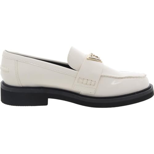 GUESS Women's SHATHA Loafer, Ivory, 10 - Image 2