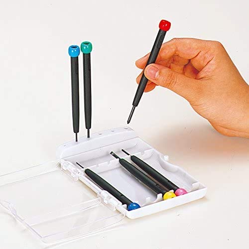 ANEX Precision Screwdriver Set for Electronics, 6-piece Insulated handle, Japanese Small Phillips Flathead Screwdriver Set for Computer, Laptop, Camera, Glasses, Mobile, Game, Watch, Made in Japan - Image 3