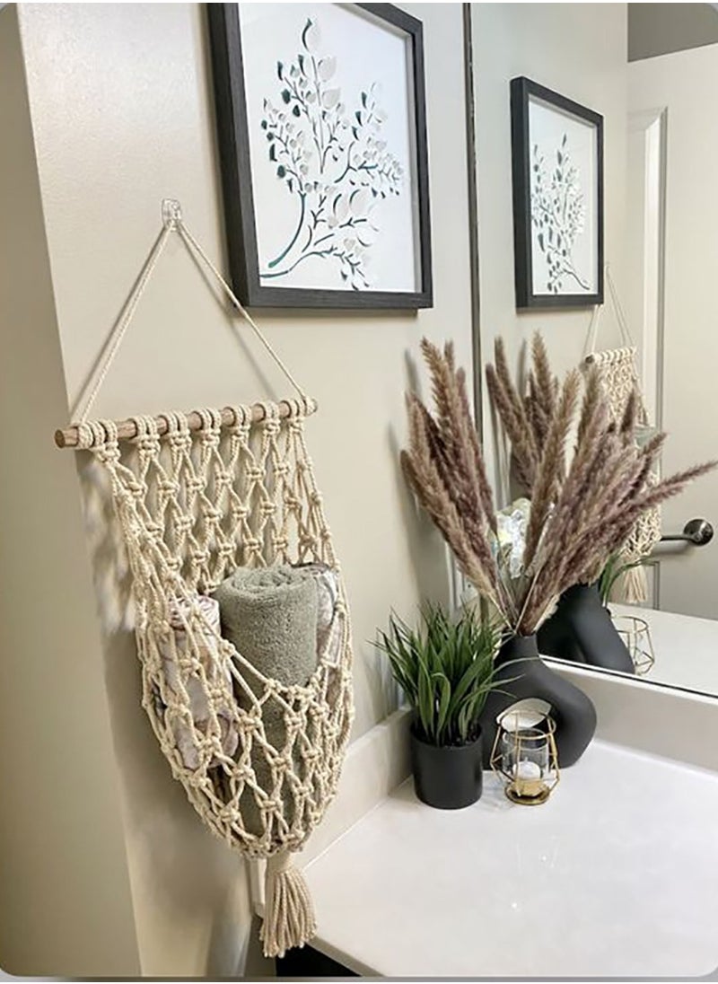Generic Macrame Fruits & Vegetables Basket  - Image 4