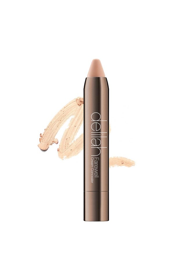 delilah  Farewell Cream Concealer Undetectable Coverage Delivers Soft Silky Smooth Skin Targets Imperfections And Dark Spots Natural Finish Vegan Friendly Paraben Free Barley 0.13 Oz - Image 1