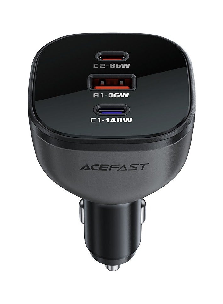 ACEFAST Fast Charge Car Charger B14 165W PD3.1 (2xUSB-C + 1xUSB-A) - Image 1