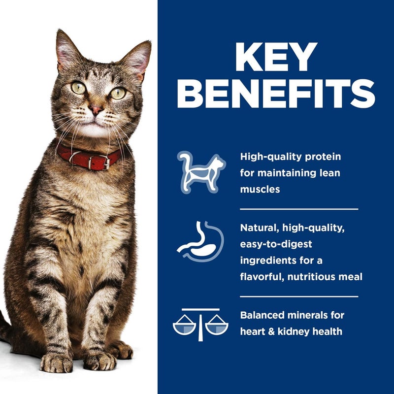 Hills Science Diet Adult 16 Adult 16 Premium Nutrition Wet Cat Food Variety Pack Turkey Chicken Turkey  Liver Minced 5 oz Can Variety Pack Case of 12 - Image 4