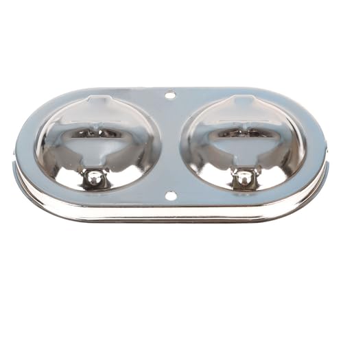 munirater Master Cylinder Cover Chrome w/Bails and Gaskets Replacement for 1967-1982 Corvette - Image 3