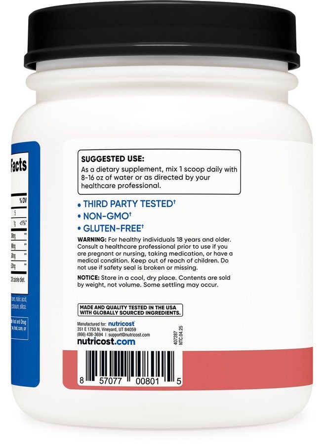 Nutricost BCAA Powder 2:1:1 (Raspberry Lemonade, 90 Servings) - Image 4