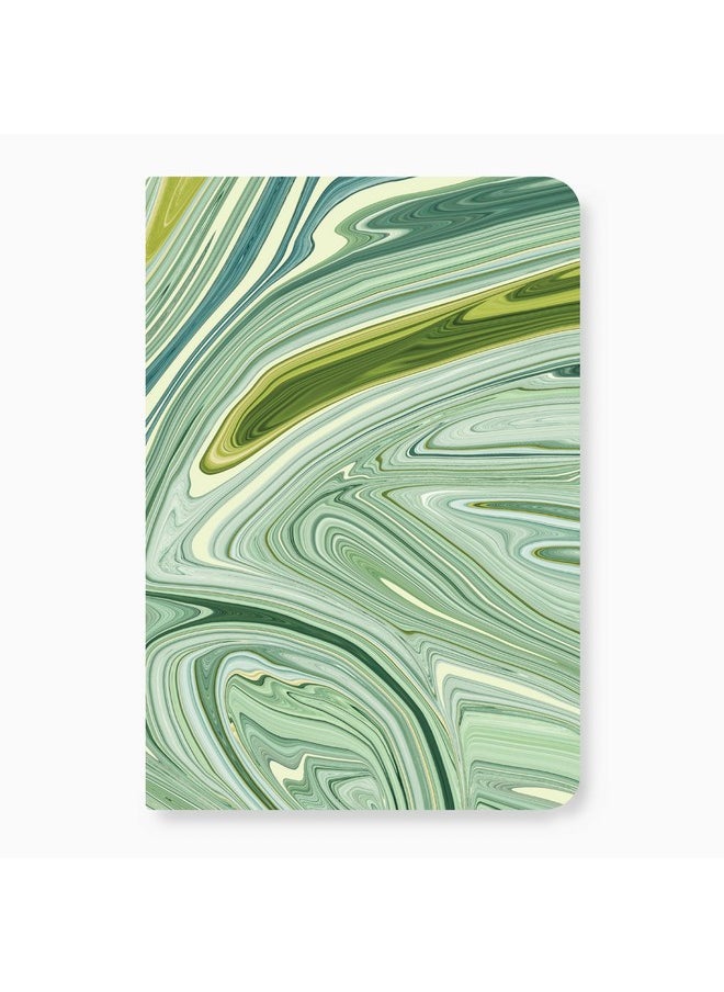 FACTOR NOTES Factor Notes Sketchbook: A6 Pocket Sized, Textured Fine Grain Medium Surface 120 GSM (Malibu)  - Image 1