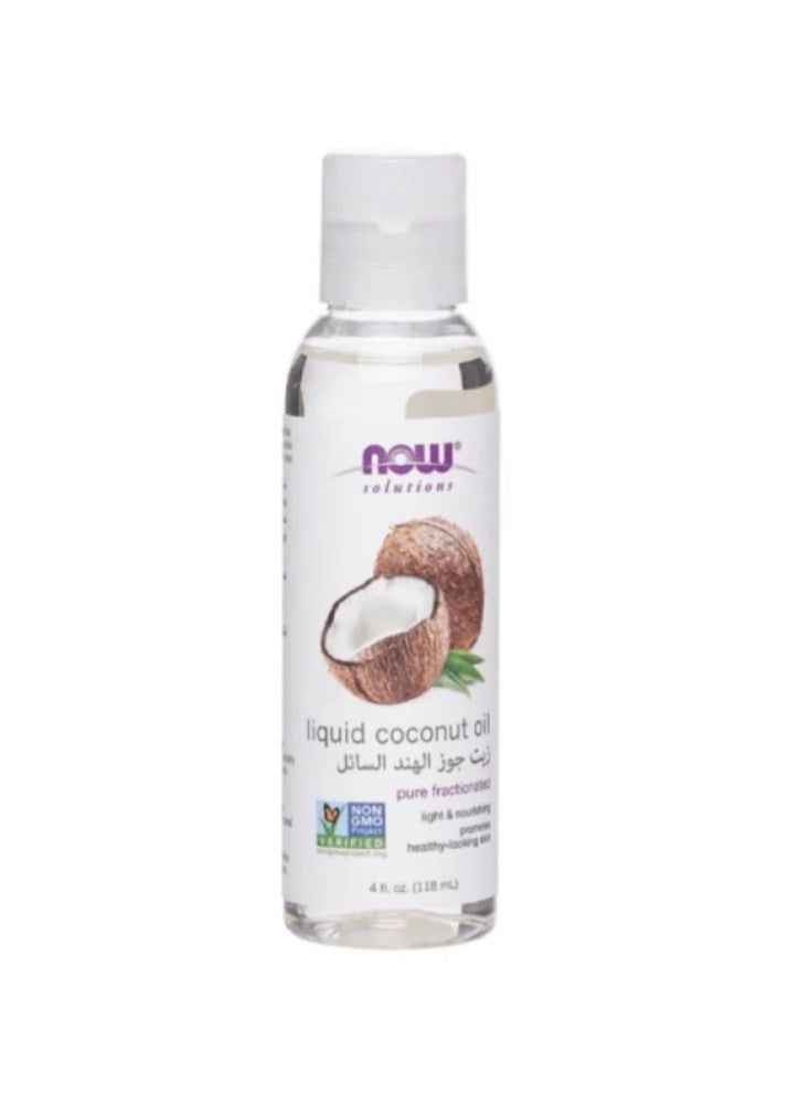 Now Liquid Coconut Oil, 118ml