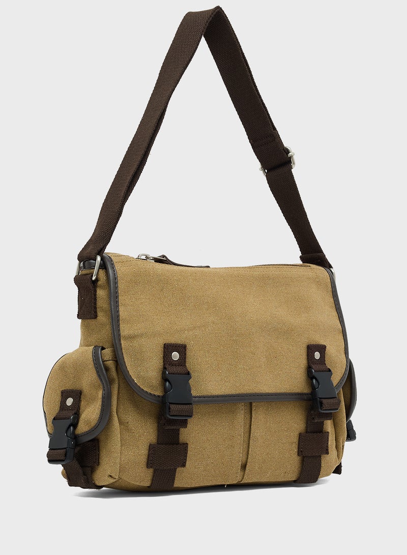 Seventy Five Casual Crossbody Messenger Bag  - Image 3