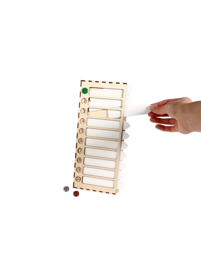 The Broken Token Generic Initiative Tracker - Wood & Acrylic Game Turn Tracker - Image 2