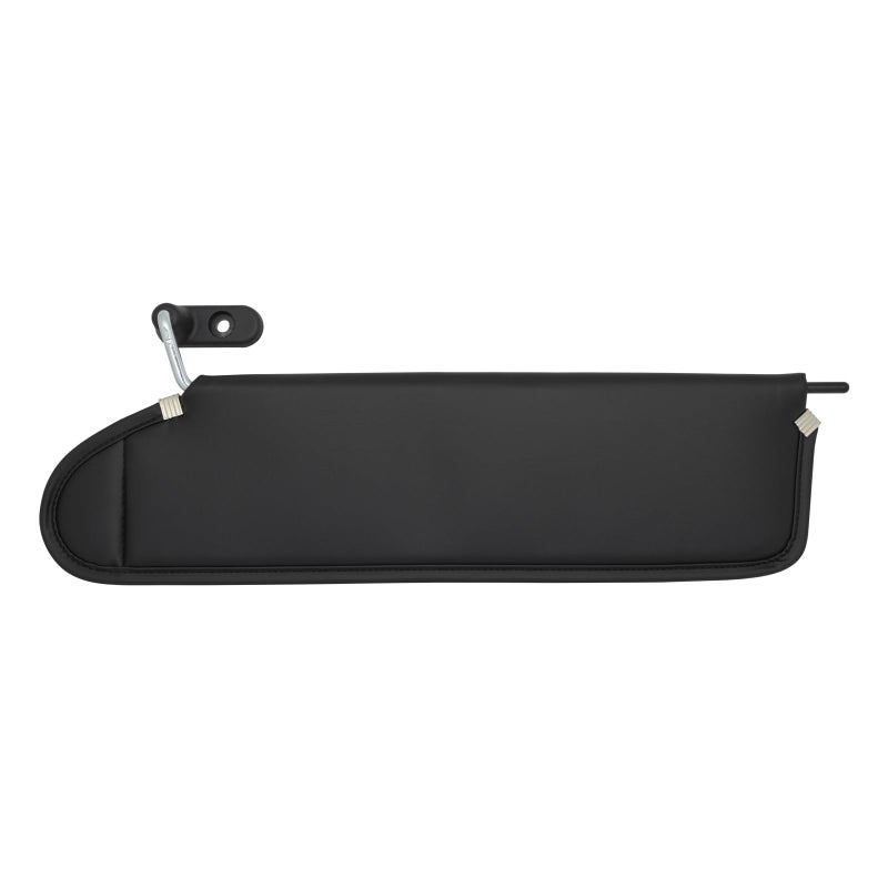 NHILES Left Driver Side Sun Visor Fits for Jeep Wrangler 2003 2004 2005 2006 Replacement Sun Shade 5HD811X9AC Black
