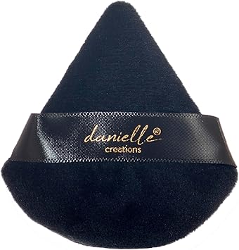 Upper Canada Danielle Creations Powder Puff Makeup Sponge Set Pack of 2 Soft Reusable Puffs for Flawless Application - Image 3
