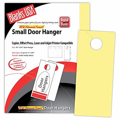Blanks/USA Digital Door Hanger - 3.67" x 8.5", 150 Door Hangers - Image 5