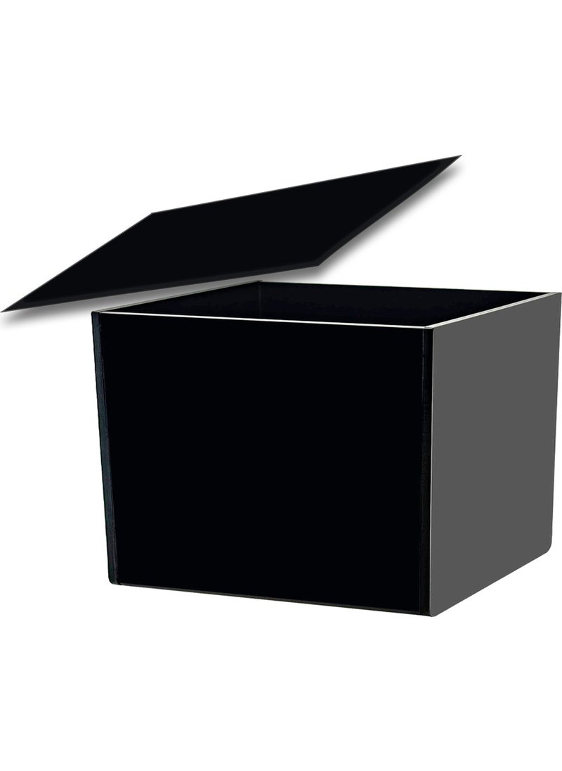 Trend Plexiglass Black Lid Multi-Purpose Storage Box (20CM x 15CM x 10CM) - pzsku/ZF50A835FFD3608F92341Z/45/_/1730614761/365af8dc-d565-42e1-a5ba-e3b8de590e4a