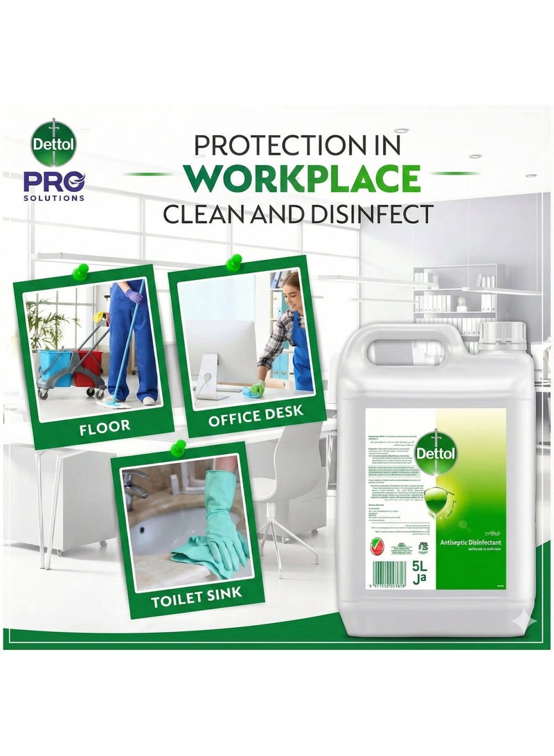 إيليجانت سائل ديتول المطهّر والمضاد للبكتيريا، 5 لتر - Image 2