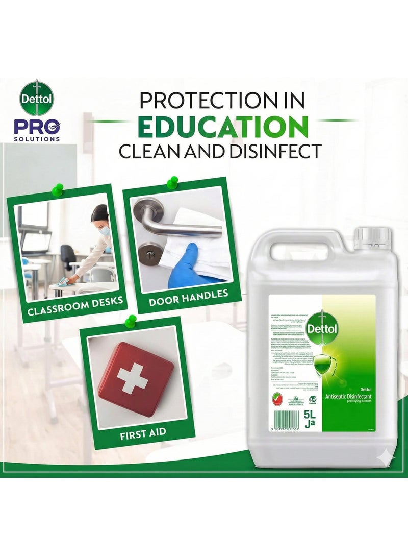 إيليجانت سائل ديتول المطهّر والمضاد للبكتيريا، 5 لتر - Image 5