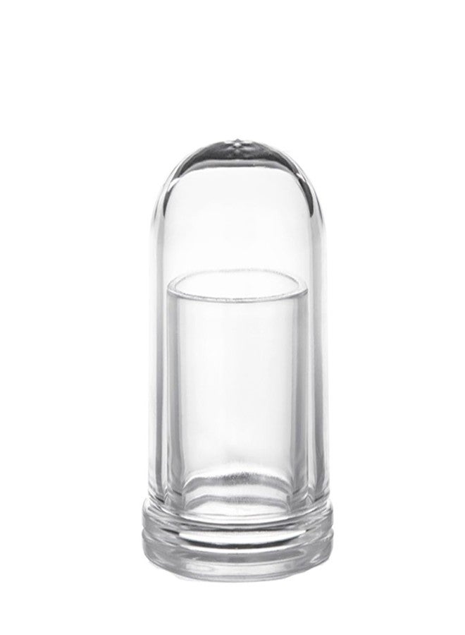 Yakri Clear Acrylic Toothpick Holder Plastic Cotton Swab Ball Toothpick Organizer Dispenser for Home Kitchen Storage Gadgets YTBH-1811 - Image 2