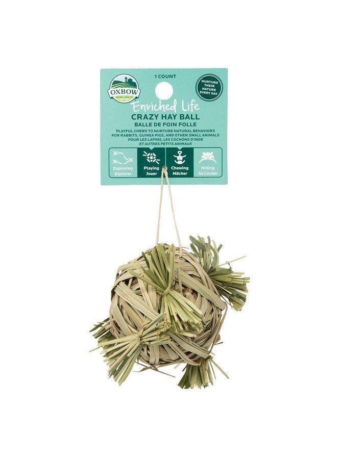 Oxbow Enriched Life Crazy Hay Ball - Image 1