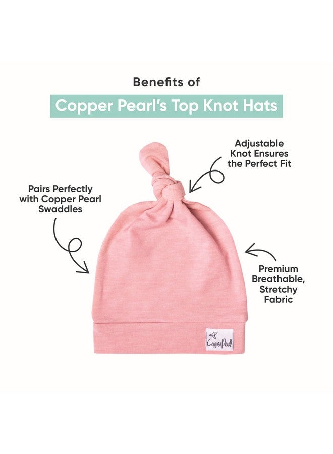Copper Pearl Copper Pearl Baby Beanie Hat Top Knot Stretchy Soft Wizarding World - Image 1