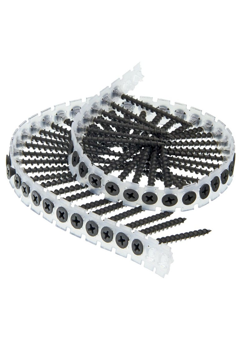 Senco 07A200P Duraspin#7 by 2" Drywall to Wood Collated Screw (1, 000per Box) , grey - Image 3