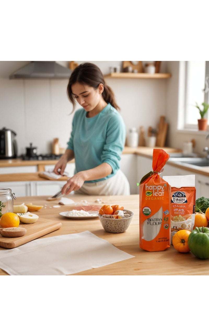 هابي ليف عضوي دقيق باجرا عضوي 1 كجم - Image 4