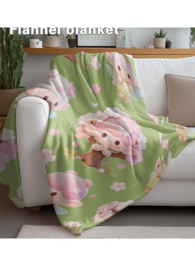 عام بطانية رقيقة من الفانيلا (حرارة ومريحة، ومناسبة للنوم واستخدام اللعبة والغبار والرمل) 150 سم * 200 سم - 454 - Image 4