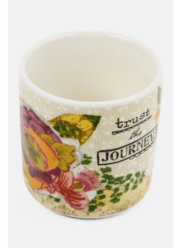 DEMDACO Trust The Journey Cachepot Planter, White  - Image 3
