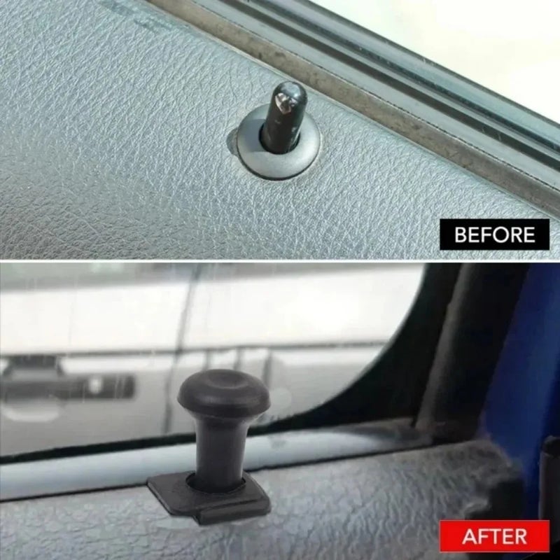 دبابيس قفل باب أمان للسيارة 4 جديدة لملعب الجولف Mk2 Mk3 Mk3 دبوس سحب لباب السيارة غطاء واقي Scirocco - Image 3