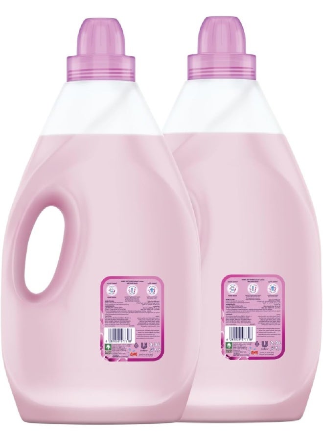 Comfort Fabric Softener, Flora Soft, 2.9L x 2 with Freshness-Burst Technology - Image 2