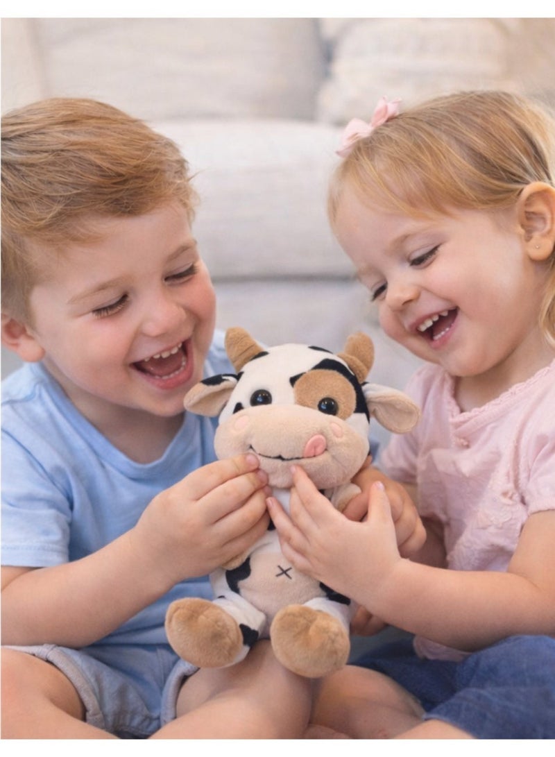 Queens cow plush toy,16 inch stuffed animal throw plushie pillow doll,soft fluffy friend hugging cushion-present for EID - Image 5