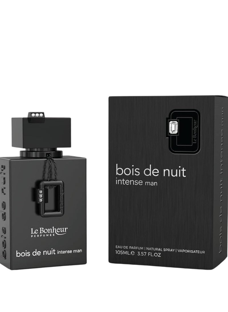 Le Bonheur bois de nuit intense man Perfume 105 ml-Le Bonheur - Image 1