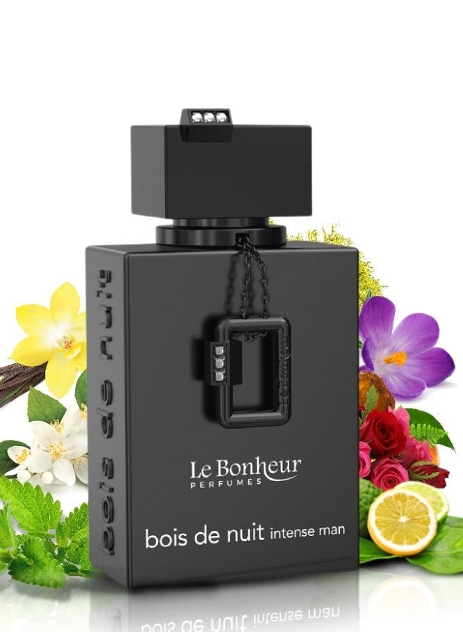 Le Bonheur bois de nuit intense man Perfume 105 ml-Le Bonheur - Image 2