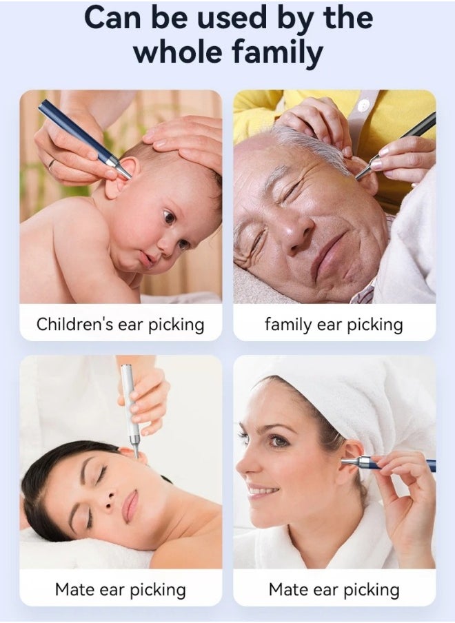 Ru syanl - 4 in 1 Visual Ear Wax Removal Tool Smart Ear Cleaner With Tweezer and Camera for IOS and Android - Image 1