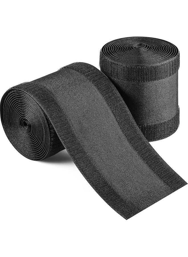 promass Cable Grip Floor Cable Cover Cords Cable Protector Cable Management Only for Commercial Office Carpet (Black, 19.69 ft) - Image 1