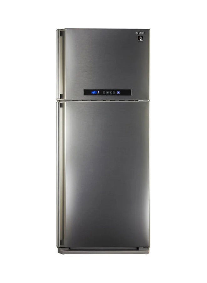 SHARP Refrigerator Digital No Frost - 2 Doors With Plasmacluster 396 L 1752 W SJ-PC48A(ST) Stainless - Image 1
