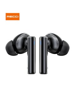 Recci Recci REP-W77 Warrior TWS ANC Wireless Earphones - Wireless Bluetooth Headphones with Charging Case - Black  - Image 2