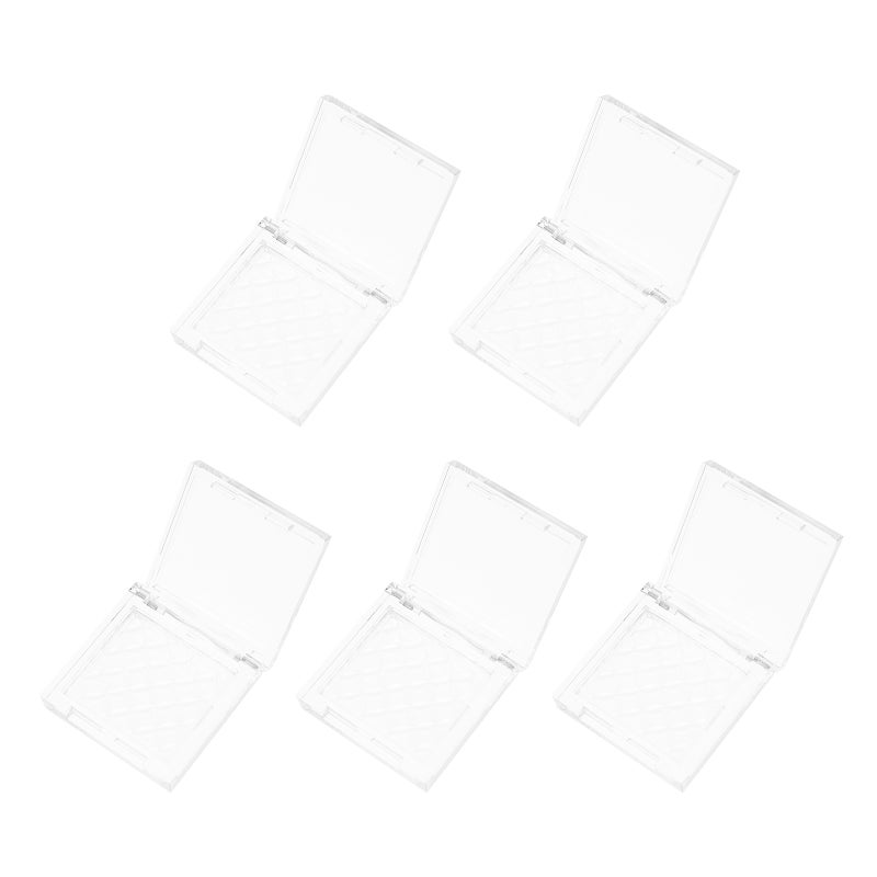 5Pcs Empty Highlighter Storage Cases Small Empty Eyeshadow Lipstick Cases - Image 1