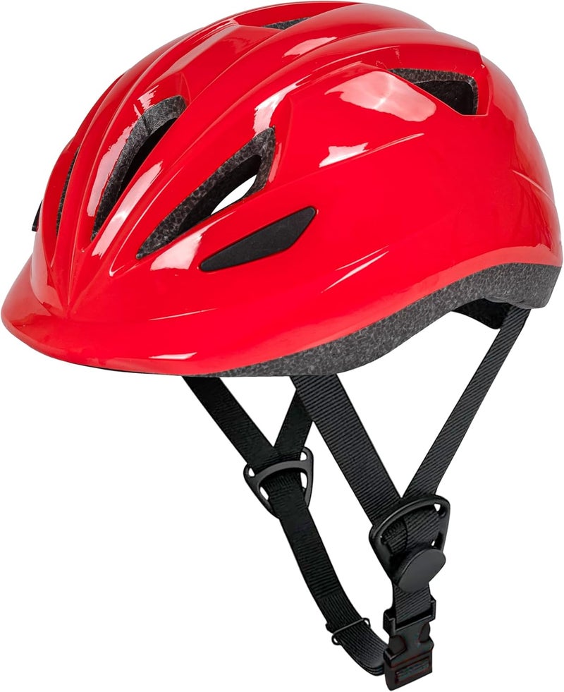 Spartan Kids Helmet in Red for Ages 3–6 | Small Size 50–54cm | Bike, Scooter & Skate Safety Gear | Lightweight Shell with Air Vents & Adjustable Fit System for Toddlers & Young Riders | SP-KIDS-RED - Image 2