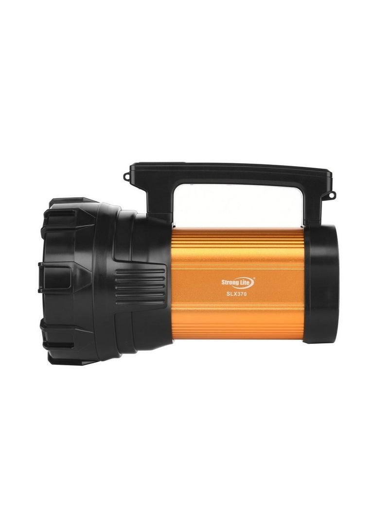 STRONGLITE Rechargeable LED Searchlight Long Range Waterproof Emergency Light Golden - Image 3