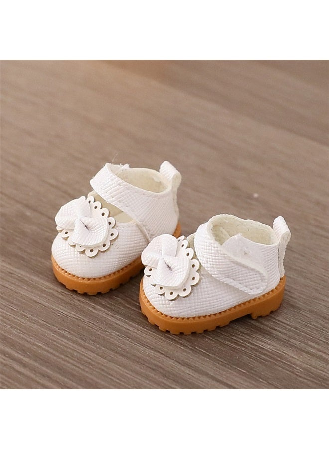 Sitting Party Doll Clothes Doll Clothes Ragcloth Clothes Plush Specification:Common To First And Second Generations-Color:Little Devil Two Piece Set+White Princess Shoes+Necklace (no Doll) - Image 5