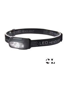 Portable 1 Piece Motion Sensor Waterproof LED Sensor Mini Headlamp, USB Rechargeable Built-in Battery Headlight, For Outdoor Camping Fishing Hiking