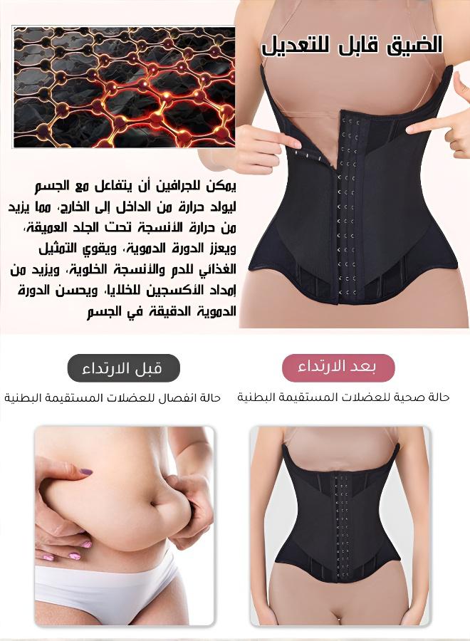 مشد خصر على شكل الساعة الرملية للأحجام الكبيرة - Image 4